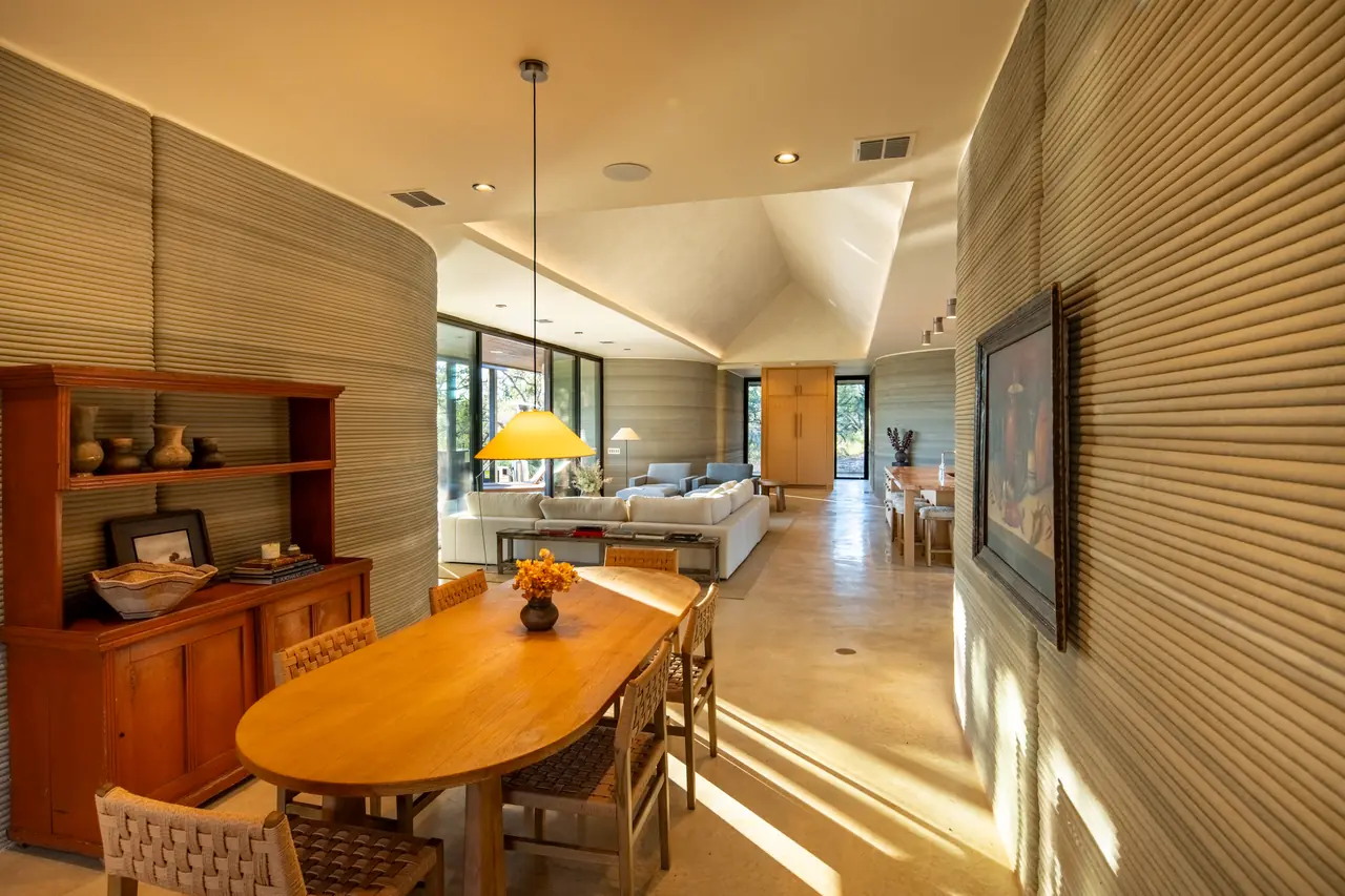 Dining table for ten
